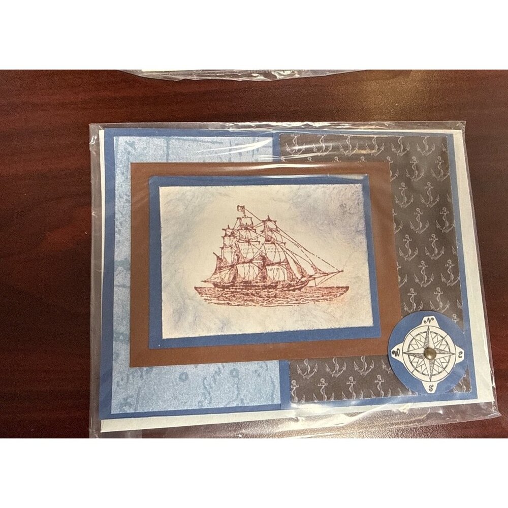 Handmade Nautical & Butterfly Congratulations Card Collection - Picture 3 of 6